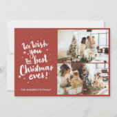 Nous Vous Souhaitons La Meilleure Carte De Noël (Devant)