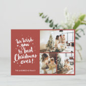 Nous Vous Souhaitons La Meilleure Carte De Noël (Debout devant)
