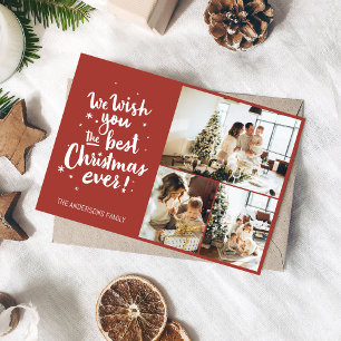 Nous Vous Souhaitons La Meilleure Carte De Noël