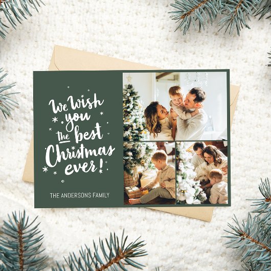 Nous Vous Souhaitons La Meilleure Carte De Noël