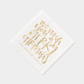 Nous vous souhaitons un joyeux Noël Carol Gold (Droite)