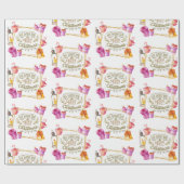 Nous vous souhaitons un joyeux papier cadeau de No (Plat)