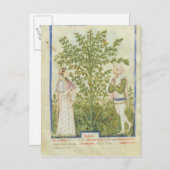 Nouv Acq Lat Celery uit "Tacuinum Sanitatis" Briefkaart (Voorkant / Achterkant)