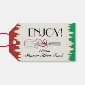 Nouveau #2 Exclusif des étiquettes cadeaux de cuis (Dos (Horizontal))