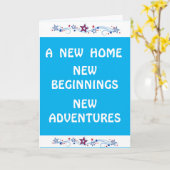 NOUVEAU ACCUEIL NOUVEAUX SOUVENIRS CARTE DE CONGRA (Fleur jaune)