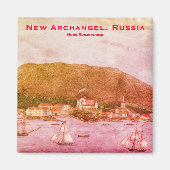 Nouveau Archange, Russie (Sitka) Peinture Magnet (Devant)