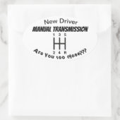 Nouveau autocollant manuel de conducteur de transm (Sac)