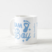 Nouveau Baby Boy Team Boy Mug (Devant gauche)