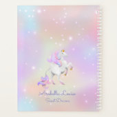 Nouveau Baby Delicate Pink Unicorn Planner (Dos)