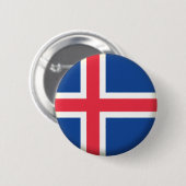 NOUVEAU ! ! - BADGE DE RETOUR DU NIP ISLANDAIS (Devant & derrière)