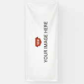 NOUVEAU ! Bannière - 76 cm x 183 cm - Extérieur -  (Vertical)