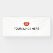 NOUVEAU ! Bannière - 76 x 183 cm - Extérieur avec (Horizontal)