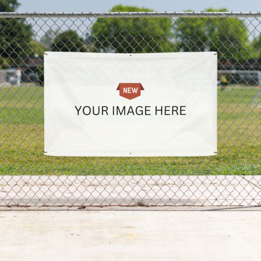 NOUVEAU ! Bannière - 90 cm x 150 cm - Extérieur av (En situation)