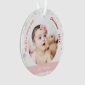 Nouveau bébé 2 Photos Mon premier joyeux petit Noë (devant)