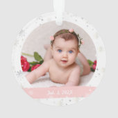 Nouveau bébé 2 Photos Mon premier joyeux petit Noë (dos)