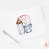 Nouveau Bébé autocollants cadeau pour paniers ou l (Enveloppe)