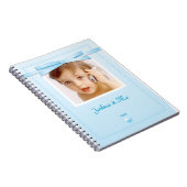 Nouveau bébé Boy Blue Ribbon Carnet (Côté Droit)