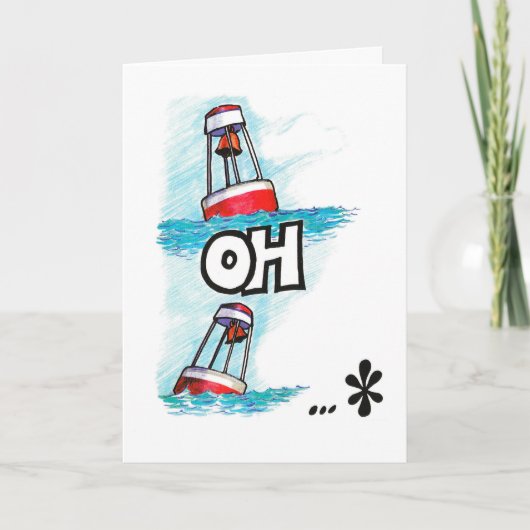 Nouveau bébé, carte d'anniversaire, "garçon oh gar (Devant)