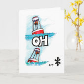 Nouveau bébé, carte d'anniversaire, "garçon oh gar (Fleur jaune)