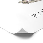 Nouveau Bébé Empreintes digitales Livre d'or - Jau (Coin)