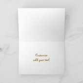 Nouveau Bébé Félicitations Félicitations Carte de  (Intérieur)