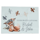 Nouveau Bébé Félicitations Sac Cadeau (Dos)