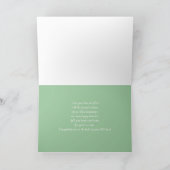 Nouveau bébé garçon Félicitations carte avec la fa (Intérieur)