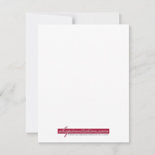 Nouveau bébé garçon photo Faire-part plat (Dos)