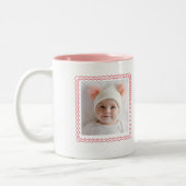Nouveau bébé grand-mère Mug photo moderne (Gauche)