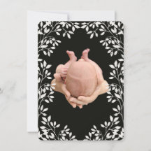 Nouveau bébé Sip & Voir Merci Faire-part de naissa