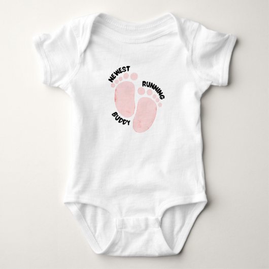 nouveau body pour bébé compagnon de course (Devant)
