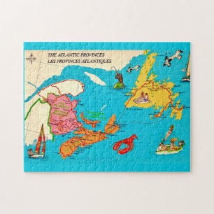 Nouveau-Brunswick Nouvelle-Écosse Puzzle