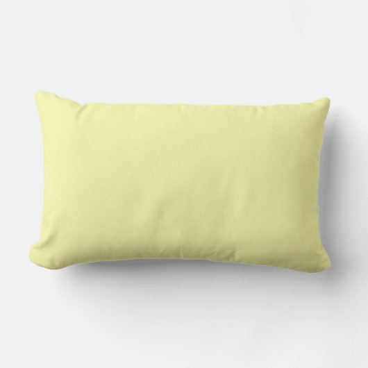 Nouveau cadeau Coussin Pale Yellow Lumbar (Recto)