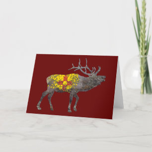 NOUVEAU CARTE DE REMERCIEMENTS MEXICO ELK