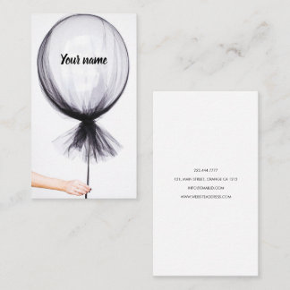 Nouveau carte de visite créatif d'art de la mode