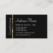 Nouveau Carte de visite Home Builder Classy (Devant)