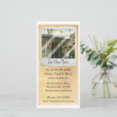 Nouveau Carte photo de notification d'adresse de d (Debout devant)