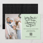 Nouveau Carte photo de vacances de Chimney (Devant / Derrière)