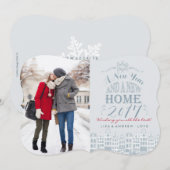 Nouveau carte photo de vacances de la maison | de (Devant / Derrière)