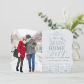 Nouveau carte photo de vacances de la maison | de (Debout devant)