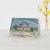 Nouveau Carte pour notes à domicile (Fleur jaune)