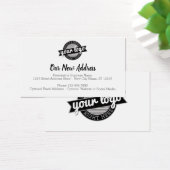 Nouveau changement d'adresse avec logo d'entrepris (Bureau)