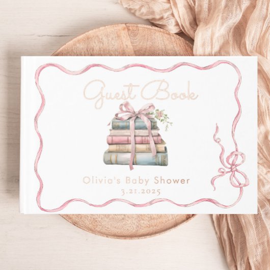 Nouveau chapitre Baby shower de boule rose