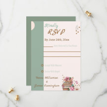 Nouveau Chapitre Commence Carte de Réponse