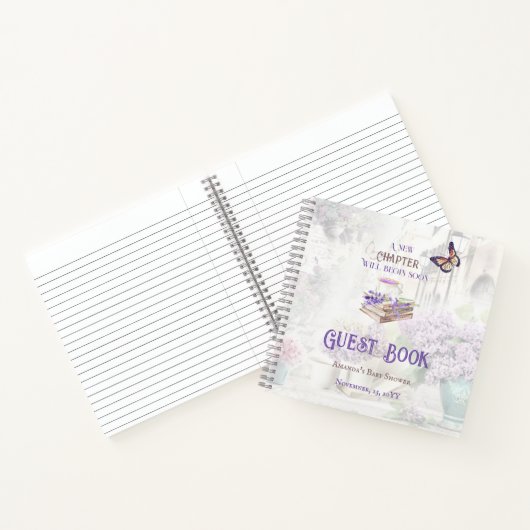 Nouveau chapitre Débutez le Baby shower du livre d (Intérieur)