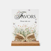 Nouveau chapitre thème Fleur sauvage Faveurs (Recto)