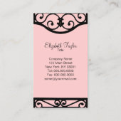 Nouveau chic ~ Carte de visite (Dos)