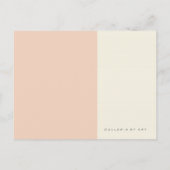 Nouveau Chic ~ Carte postale / Invitations (Dos)