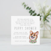 Nouveau chiot | Invitation à une fête pour chiot (Debout devant)