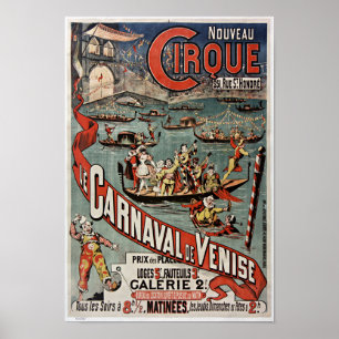 Nouveau Cirque : Poster du Carnaval français